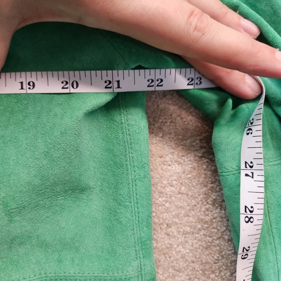 Karen Kane 100% Leather Suede Jacket New with Tags $208 size 1X plus - Picture 6 of 7